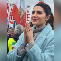 "God is great": Iran-born actress Elnaaz Norouzi celebrates Ali Khamenei's demise
