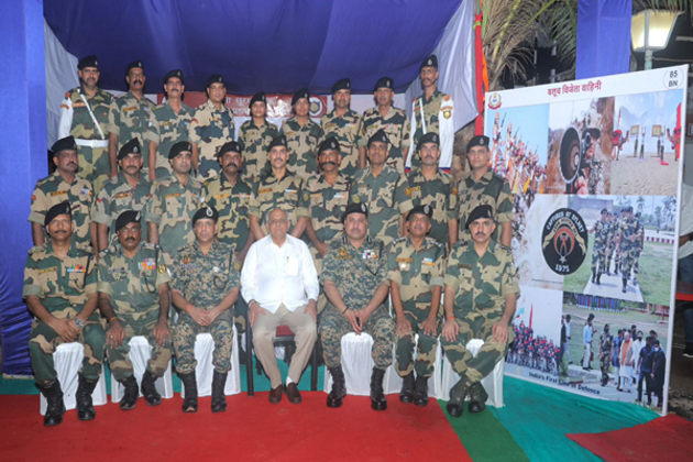 Gujarat CM Bhupendra Patel meets BSF Jawans in Rann of Kutch, congratulates them on 'Operation Sindoor' success