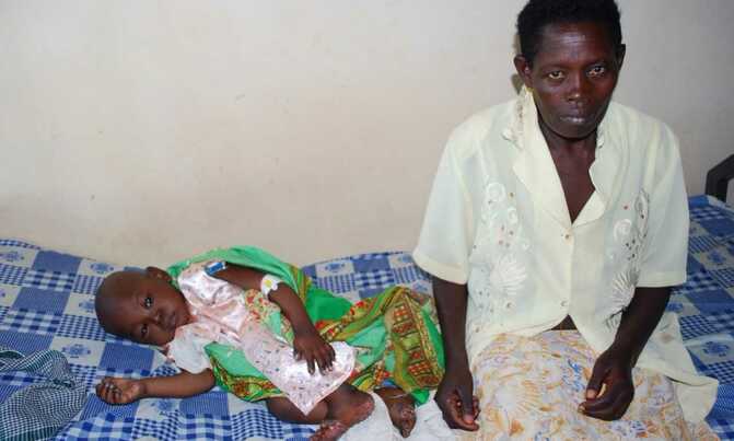 Baby hospitalised over jiggers, father on the run Baby hospitalised over jiggers, father on the run
