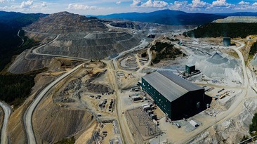 The Copper Mountain mine in BC, Canada