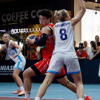 (SP)ROMANIA-BUCHAREST-BASKETBALL-FIBA 3X3 WOMEN'S SERIES-CHINA VS AZERBAIJAN