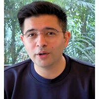 "Party has a toxic work environment": Raghav Chadha's first attack on AAP after joining BJP