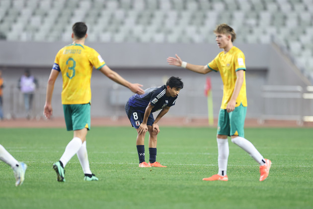 (SP)CHINA-SHENZHEN-FOOTBALL-AFC U20- AUS VS JPN (CN)