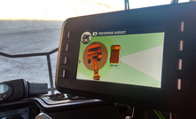 HxGN MineOperate Reverse Assist can guide truck operators with the optimum reversing path