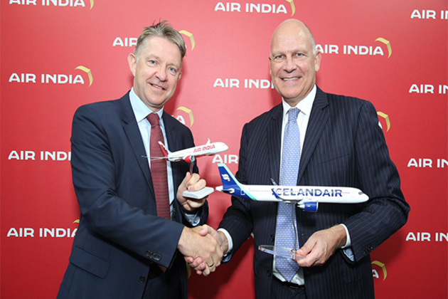 Air India enters into codeshare agreement with Icelandair