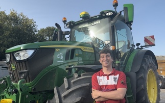Timo Cooper said he hopes to progress his career into farm management following the completion of his studies at the Royal Agricultural University