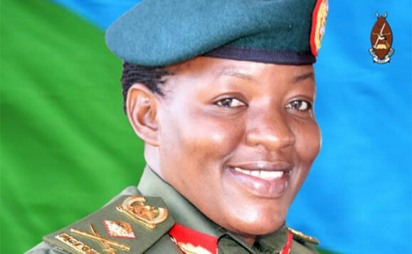 Brig.Flavia Byekwaso alondeddwa okwogerera amagye ga UPDF Brig.Flavia Byekwaso alondeddwa okwogerera amagye ga UPDF