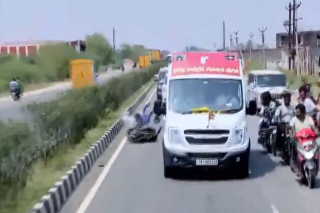 Tamil Nadu polls: Motorcyclist injured during Vijay's TVK roadshow in Sivaganga