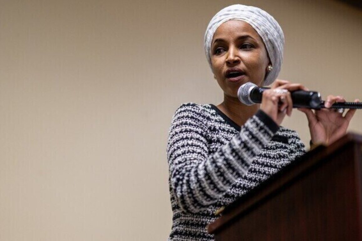 US lawmaker Ilhan Omar sprayed with unknown liquid 