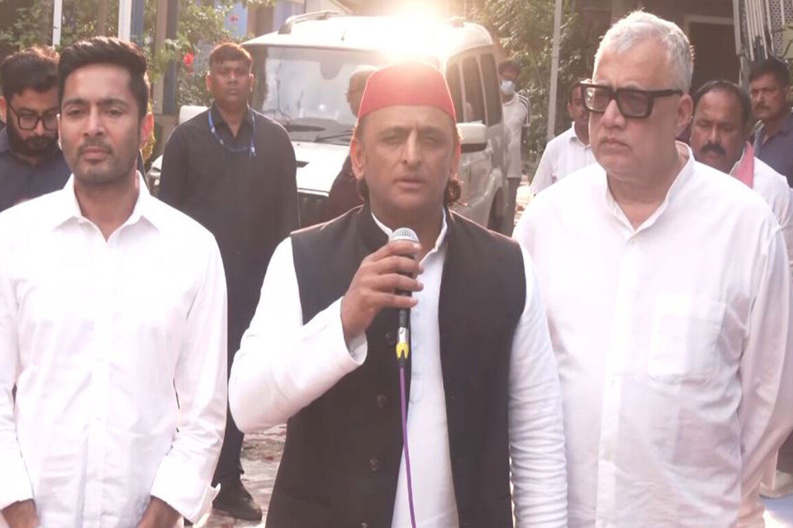 "BJP's lies are like layering of Soan Papdi": Akhilesh Yadav demands EC to release CCTV footage of voting in West Bengal