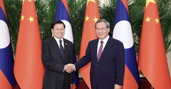 CHINA-BEIJING-LI QIANG-LAOS-THONGLOUN-MEETING (CN)