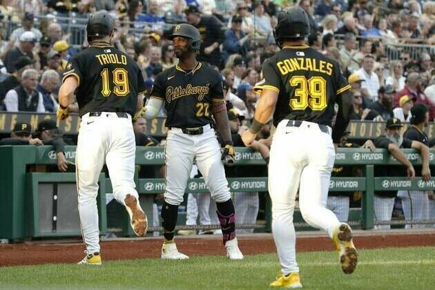 Jared Triolo, Tommy Pham propel Pirates past Dodgers