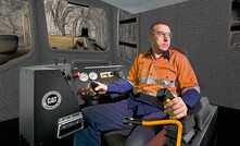 Simulator for Cat R1700G, R2900G underground loaders