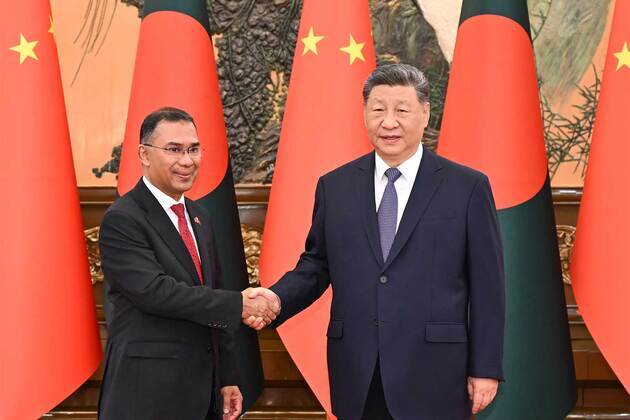 Xi Jinping says China ready to expand Belt and Road cooperation with Bangladesh during meeting with Tarique Rahman