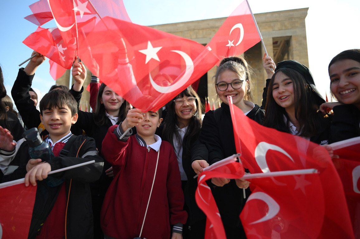 TRKIYE-ANKARA-NATIONAL SOVEREIGNTY AND CHILDREN'S DAY-CELEBRATION