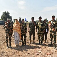 Border Security Force hand over Pakistani woman to Pak Rangers