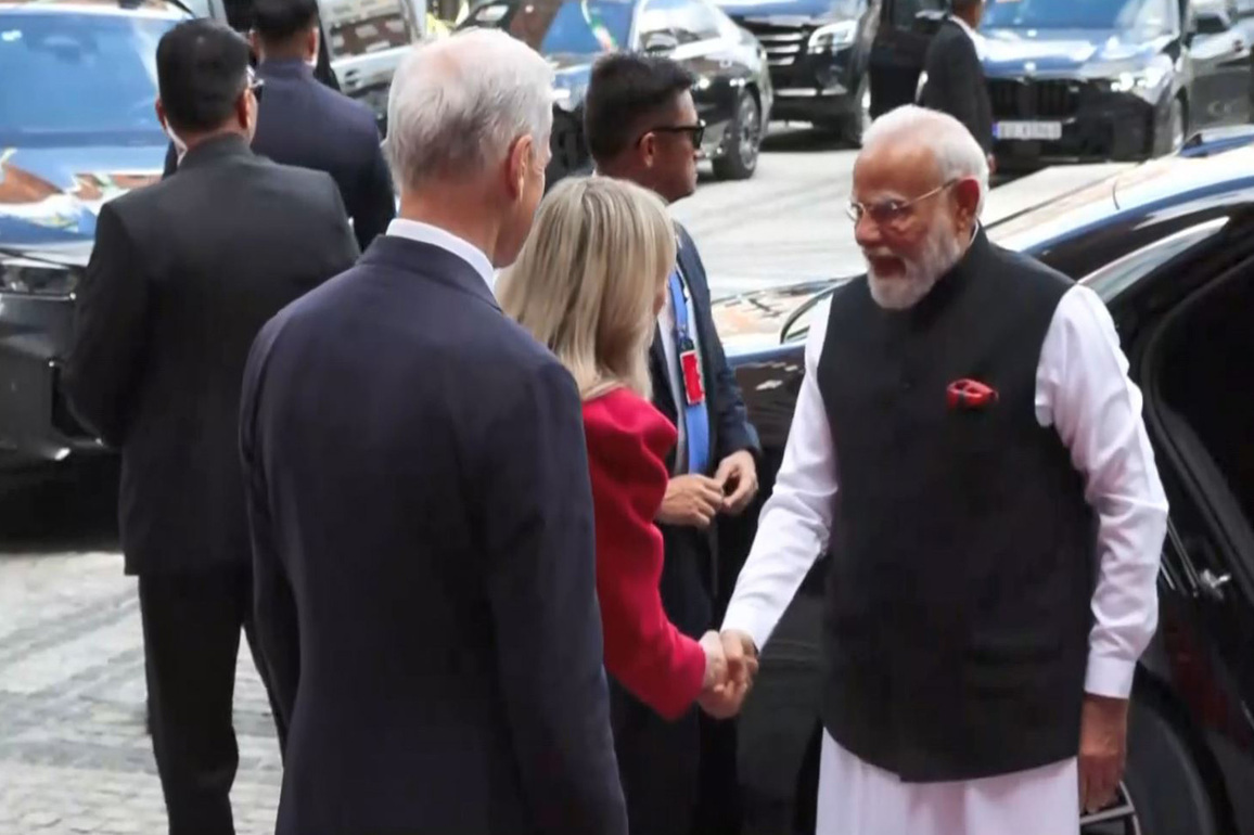 PM Modi arrives for India-Nordic Summit to script new chapter in diplomacy