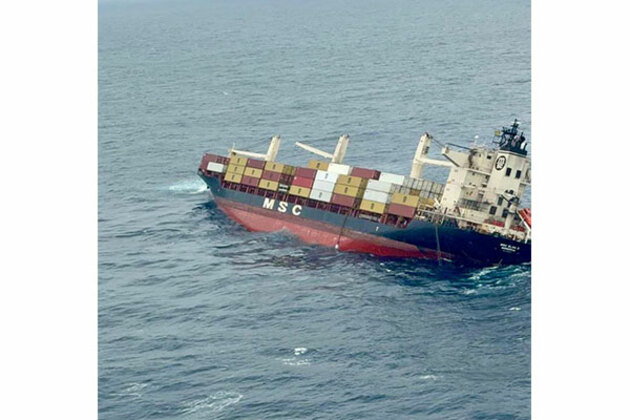Oil slick detected after Liberian container vessel sinks off Kerala Coast; ICG leads pollution response