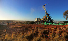 Drilling at Mt Morgans