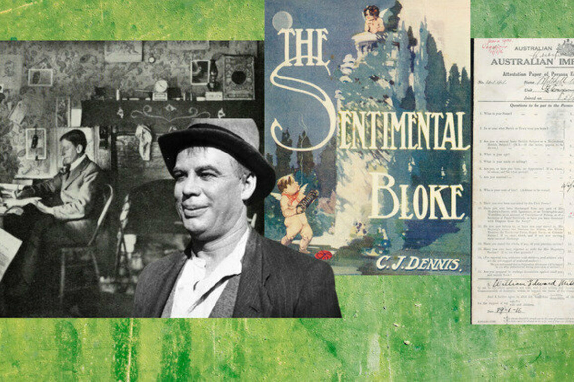How a dogged researcher tracked down the original Sentimental Bloke - and found a different man to C.J. Dennis's loveable larrikin