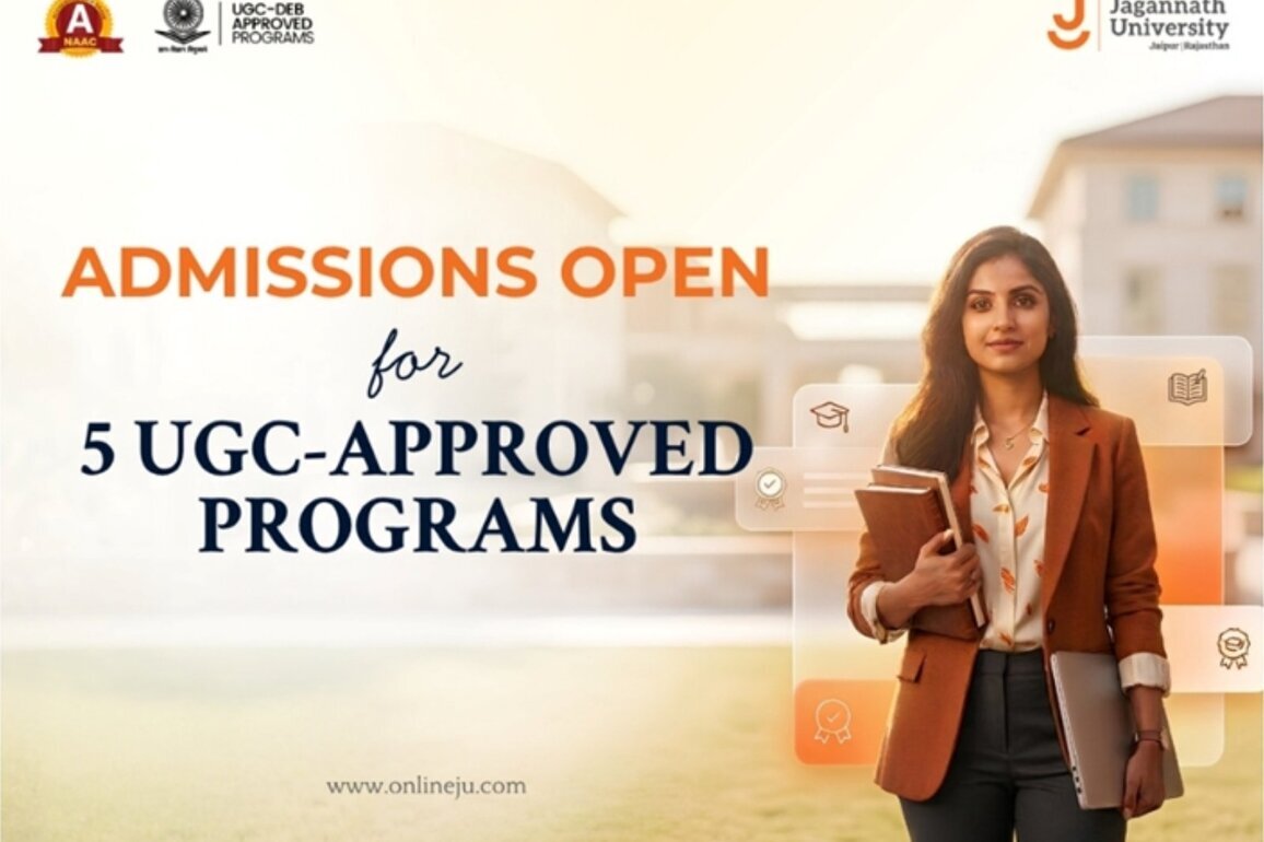 July 2026 Admissions Open: Jagan Nath University Online Launches New Session Across 5 UGC-approved Programs