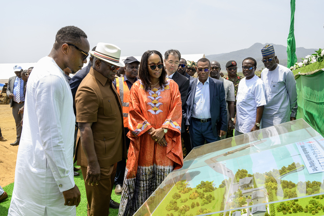 SIERRA LEONE-WESTERN AREA RURAL DISTRICT-CHINA-AIDED FISHING PORT-LAUNCH