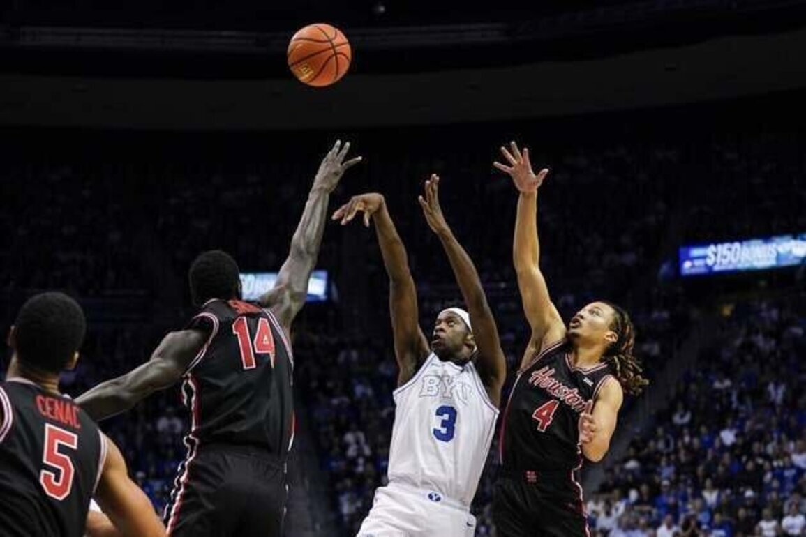 No. 5 Houston begins defense of Big 12 tournament title vs. BYU