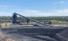 The first train carrying Broadmeadow East coal bound for the Dalrymple Bay Coal Terminal.