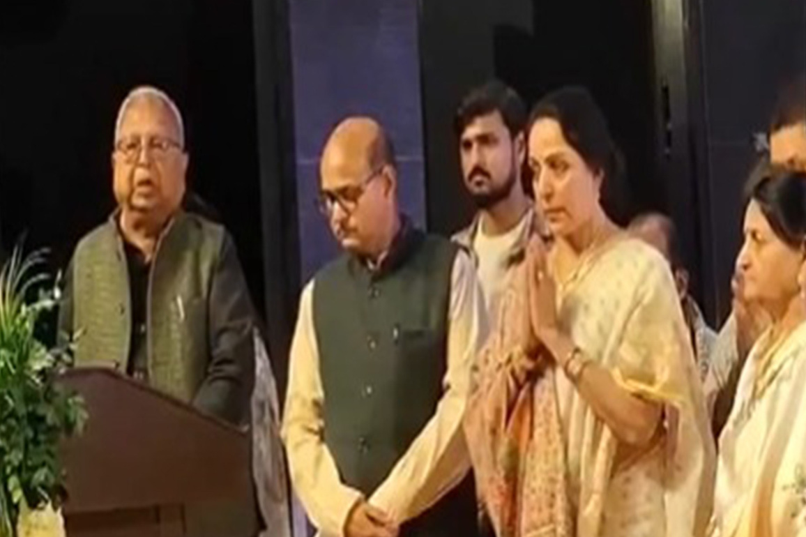 Condolence meeting held in Mathura to honour legendary actor Dharmendra