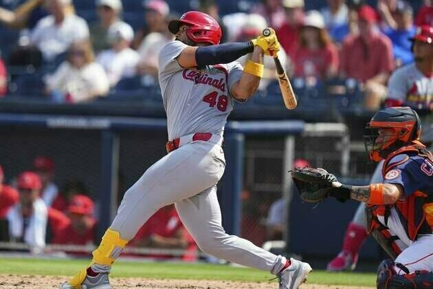 Cardinals club Angels behind 3 HRs from Ivan Herrera