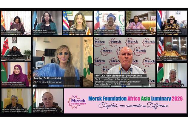 Merck Foundation CEO And 12 African & Asian First Ladies Share Their Partnership Journey in Building Healthcare Capacity and Supporting Girl Education