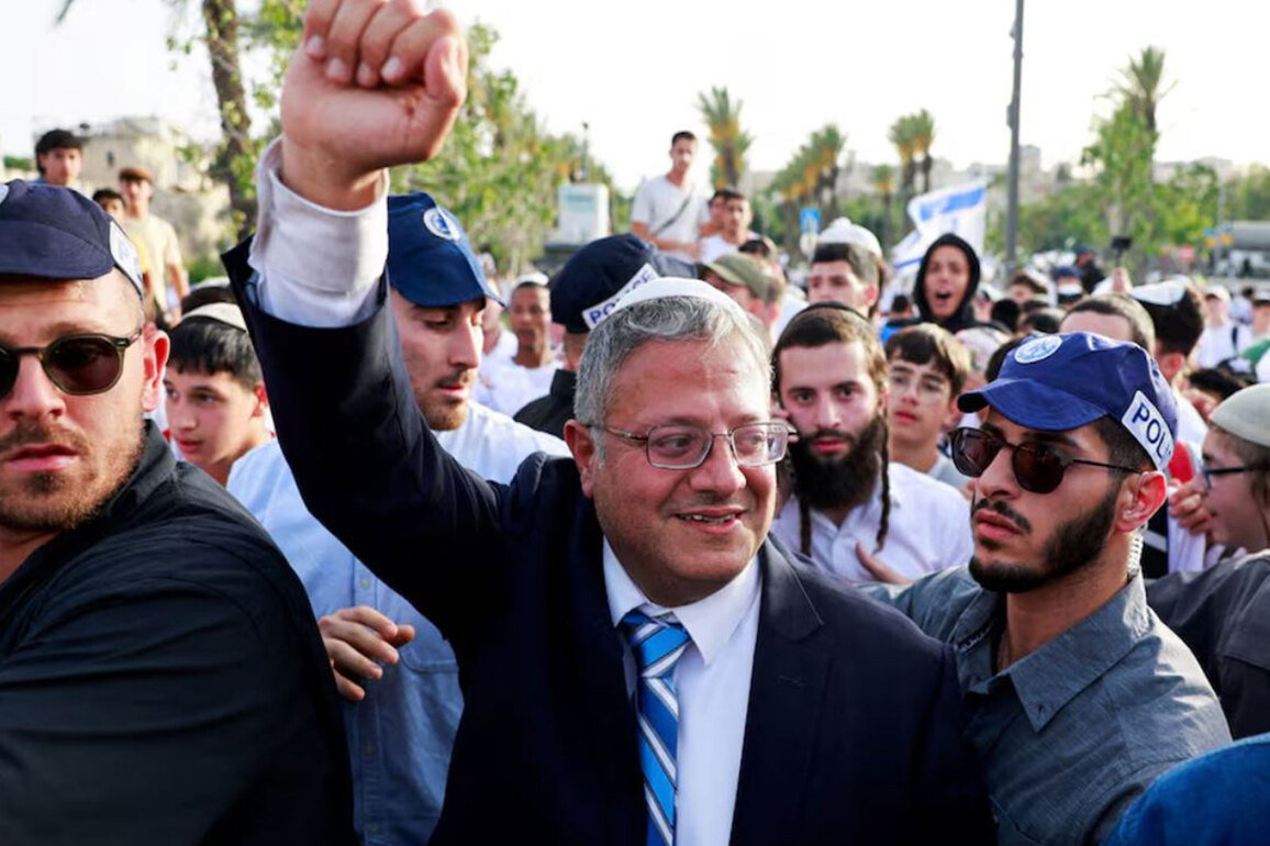 Israel's National Security Minister calls for crushing of Palestine as UK, Canada, Australia recognise state