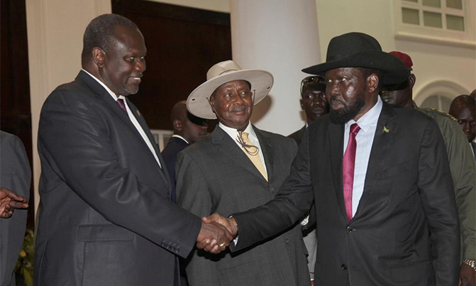 President Kiir urges Machar to join unity government President Kiir urges Machar to join unity government