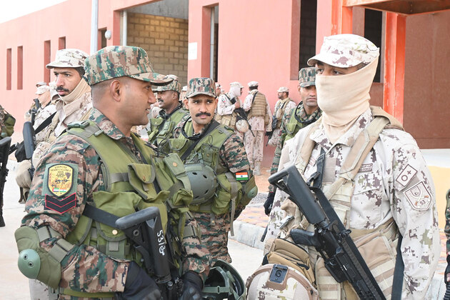 Exercise Desert Cyclone-II progresses with intensive joint urban operations training at Al-Hamra