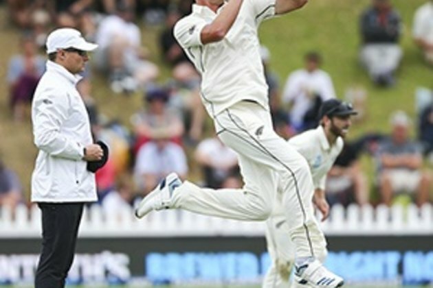Jamieson walks tall with dream debut for New Zealand