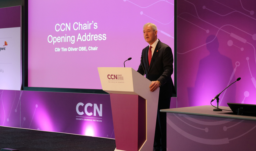 County Councils' Network (CCN) chairman Tim Oliver Tim Oliver © CCN