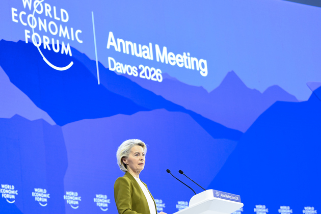 SWITZERLAND-DAVOS-WEF ANNUAL MEETING 2026-URSULA VON DER LEYEN-SPECIAL ADDRESS
