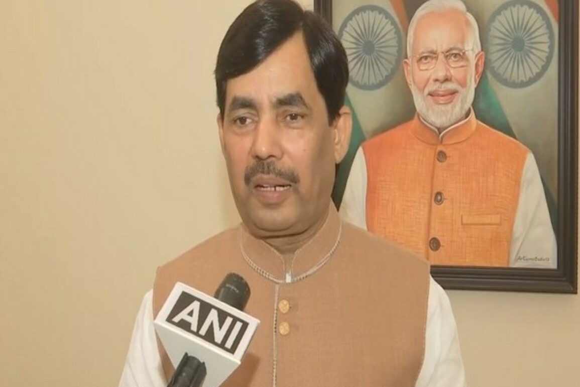 "Complete flop show": BJP leader Shahnawaz Hussain targets Congress-RJD alliance