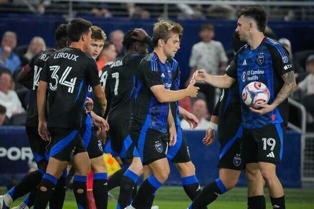 Jack Skahan, Quakes extend record start vs. Sporting KC