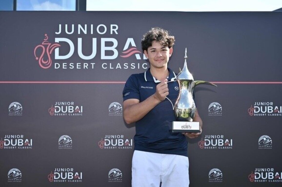 Denmark's Christian Hansen wins Fourth Junior Dubai Desert Classic