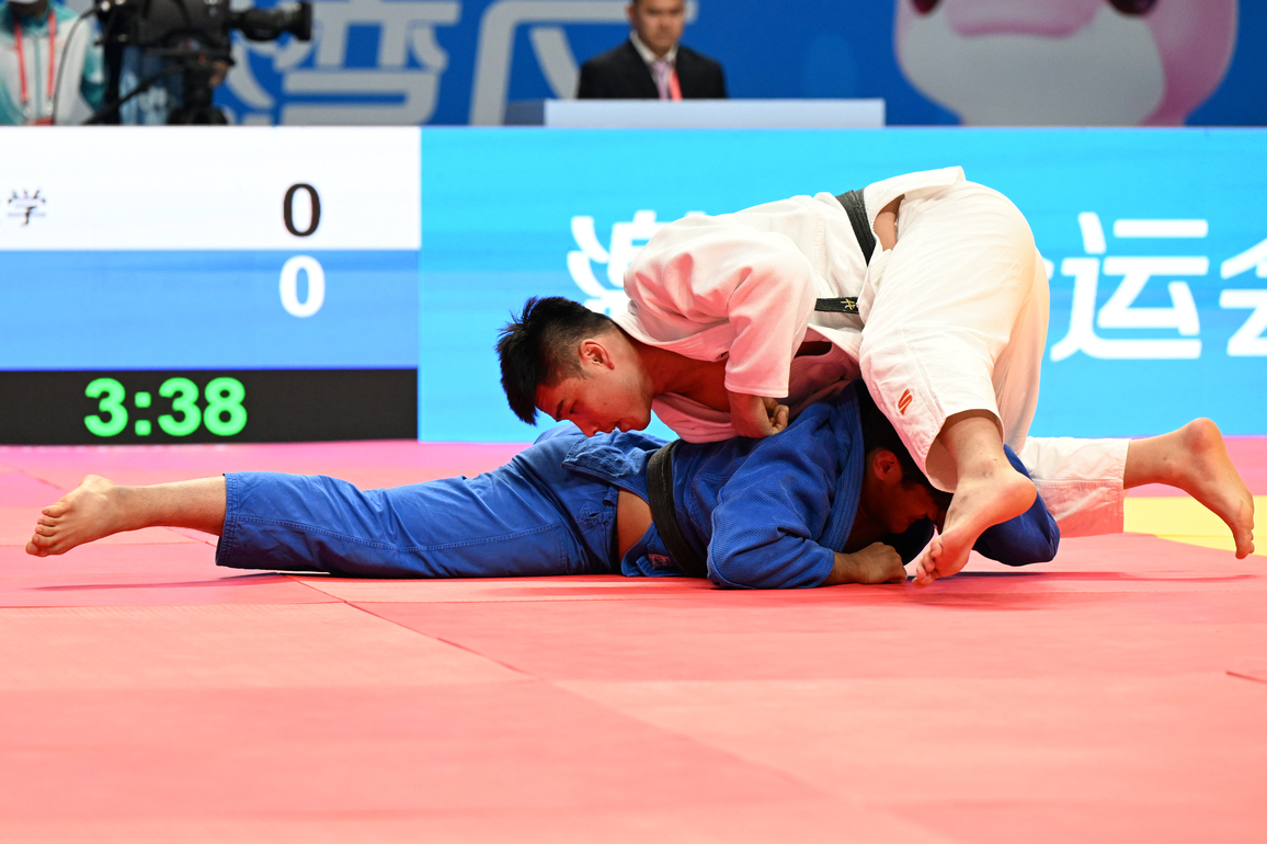 (SP)CHINA-15TH NATIONAL GAMES-JUDO-MEN'S -100KG-FINAL (CN)