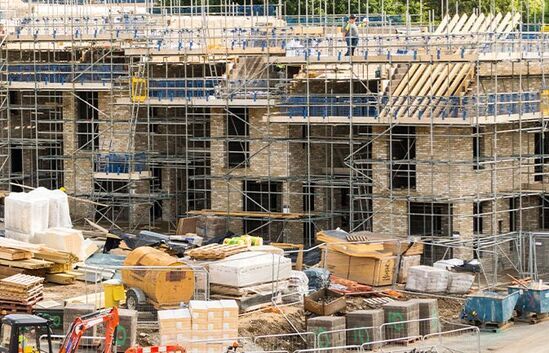 UK construction output sharp fall continues, PMI