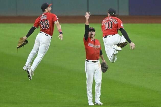 Guardians soar past Tigers and forge AL Central tie