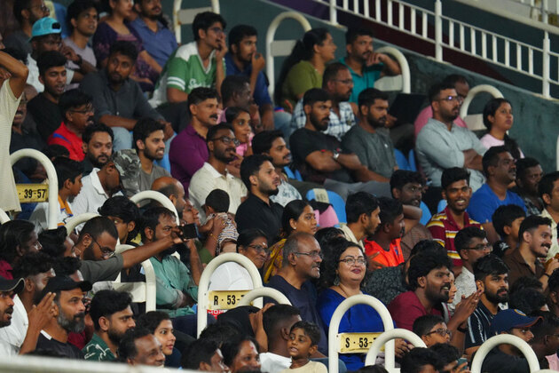 Over 28,000 fans pack Greenfield Stadium for Kerala Cricket League final