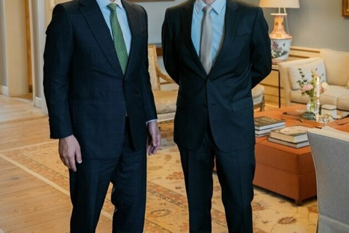 King of Denmark receives Abdullah bin Zayed in Copenhagen