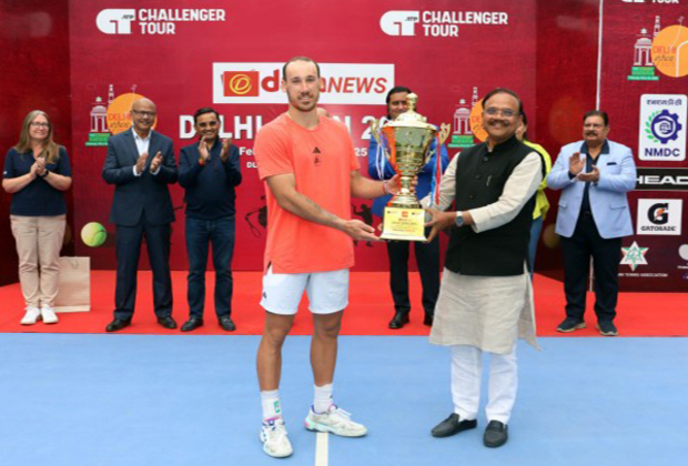 Delhi Open: France's Kyrian Jacquet secures men's singles title days after triumph in Chennai