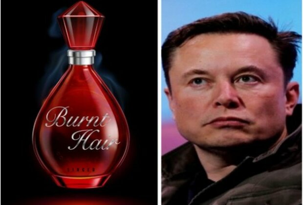 Elon Musk launches new 'Burnt Hair' perfume