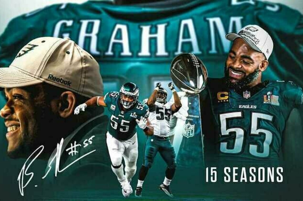 Brandon Graham announces his retirement