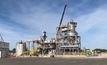  BHP Nickel West's Kwinana nickel sulphate plant under construction in Western Australia