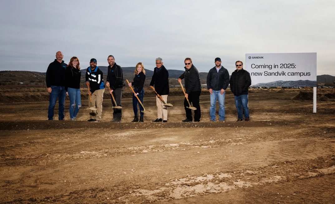  Sandvik is investing US$50 million in a new Nevada facility